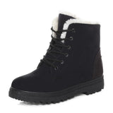 Boots Plus Size 44 Snow Boot For Women Winter Shoes Heels Winter Boots Ankle Botas Mujer Warm Plush Insole Shoes