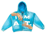 Fongt Shi Loose TAM ART Niche Shirt Wearing Handsome Short Hooded Top