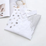 Arrival Women Dot Embroidery Cotton White Shirt Turn Down Collar Long Sleeve Blouse Plus Size 4XL Tops Casual Feminina