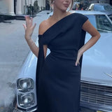 Fongt Summer New Women's Sleeveless Sexy Solid Color Dress Dress Women