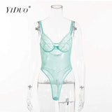 Catsuit Floral Straps