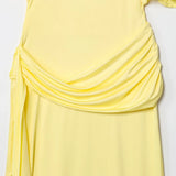 Fongt Wind 2025 New Fashion Temperament Women's Wear Out-Back Cascade Decoration Long Dress 4661209