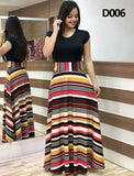 Dot Print Patchwork Long