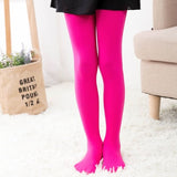 Summer Spring Candy Color Kids Pantyhose Ballet Dance Tights for Girls Stocking Children Velvet Solid White