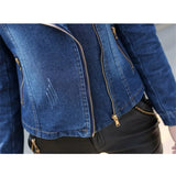 Short Jacket Women Spring Autumn Slim Casual Top Wild Windbreaker Students Small Coat Long sleeve Jeans Jacket Female