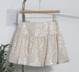 Fongt Style Glide Half-Dress Lumbar Buds Small Black Dress Anti-Light A Word Umbrella Skirt 8295