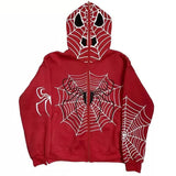 Fongt Autumn Hoodie Zipper Hoodie Loose Zipper Hoodie Skeleton Skeleton Print