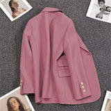 Fongt Spring And Autumn New Coffee Color Suit Coat Female A Button Casual Temperament Small Spring Suit Tide-Outfit