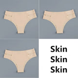 Seamless Underwear Silk Women's Plain Color Panties Lady Invisible Underpants Girls Briefs Smooth Panty Sexy
