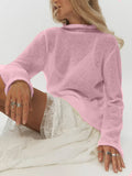 Fongt 2025 New Hollow Sweater Women Wind Soft Loose Knitted Long-Sleeved Cover Hot