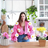 Knitted Chunky Cardigan-Outfit