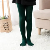 Summer Spring Candy Color Kids Pantyhose Ballet Dance Tights for Girls Stocking Children Velvet Solid White