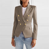 Fongt And Autumn Explosion Women's Autumn And Winter New Solid Fashion Casual Suit Short Coat Women