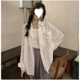 Fongt Sunscreen Shirt Coat Women's Summer Shirt With A Small Shirt 2025 New Spring
