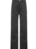 High Waisted Solid Flare Jeans-Outfit