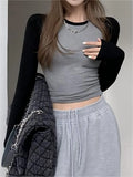 sleeve rib crop