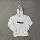 Five-Star Ship Printing Loose Hooded Hoodie Street Sports And Leisure Suit Trend-Outfit