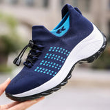 Women Flat Platform Shoes Woman Sneakers for Women Breathable Mesh Tenis Ladies Shoes for Sock Sneakers Zapatillas