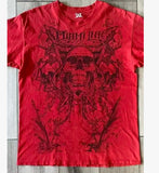 Fongt New T-Shirt Cross Wings Before And After Printing Round Neck Short-Sleeved Direct Selling Hot