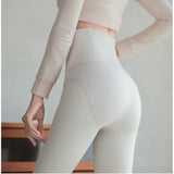 Thick Cold-Resistant Leggings Women Pregant Soft High Waist Legging Female Solid All-Match Velvet Warm Leggins