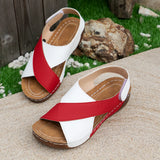 Fongt Sandals Women's New Summer 2024 New Pines Pastry Thick Bottom Dresses With Dresses To The