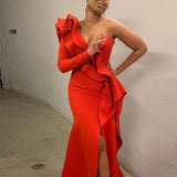 Fongt New Ebay New Sexy Shoulder-To-Shoulder Dress Dress