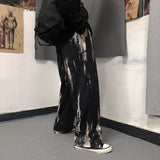 Elastic Waist Wide Leg Female