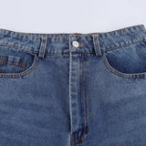 Fongt Homemade New Women's Classic Bing Decoration Easing Jeans 8197068