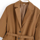 Fongt Homemade New Women's Clothing Smocoat Casual Five-Sleeves With Suit Jacket