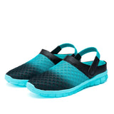 Summer Beach Sandals Men And Women Clogs Shoes Beach Slippers Mesh Breathable Men Slippers Sandals Couple Zapatos Hombre-Outfit