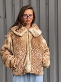 Fongt Autumn And Winter New Temperament Collar Short-Term Warm Long-Sleeved Fur Coat Woman