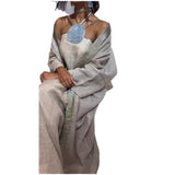 Fongt 2024 New Fashion Design Sense With Chest Long Loose Skirt Suit-Outfit