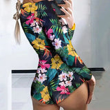 V-neck Cute Long Sleeve