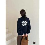 Fongt Solid Color Thin Knitted Collar Jacket 2025 New Simple Leisure Pocket Short Zipper Open Shirt