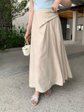 Fongt Xixi 2025 Summer New Temperament Commuting High-Waisted Half-Body Dress Design-Styleted Fishtail Skirt 85178
