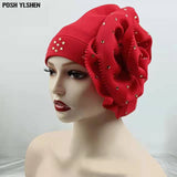 Space Layer Turban Femme Africaine 2022 Handmade African Cap Nigerian Wedding Gele Headtie Women Braid Turbans Ladies Head