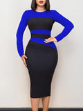 Fongt Women's 2025 New Fashion Temperament Elegant Tongle OL Bag Hips Large African Dress