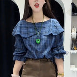 Fongt Heavy Industry Sweater Women 2025 New Autumn And Winter Wearing A Unique Feeling Of Beautiful Super-Looking Knitted Shirt