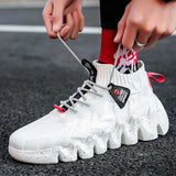 Running Shoes for Men Antiskid Damping Outsole Men Athletic Training Run Sneakers Breathable Jogging Walking Shoes