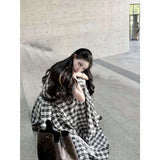 Fongt Design Lattice Sleeveless Round-Neck Dress Women 2025 Summer New Slim Retro Long Dress