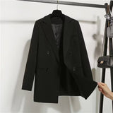 Fongt Jacket Female Spring New Korean Version Classic Two Buckle Temperament Lemon Color Loose Casual Web Celebrity Small Suit-Outfit
