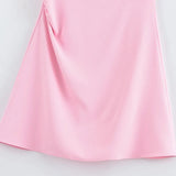 Fongt Homemade New Women's Classic Chopless Sleeveless Round-Neck Mini Dress 3128324
