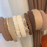 Wide Hair Bands For Women Headdress Solid Color Cloth Headband Bezel Girls Hairband Hair Hoop Female Hair