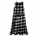 Tank Dress 2023 New Arrival Print Fashion Women Summer Dress Cotton Linen Holiday Travel Casual Beach
