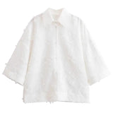 Fongt For Women's Clothing INS Explosive Temperament Tuxed Feather Shirt + Skirt Set