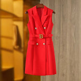 Fongt Blazer Women's Senior Feeling Spring And Autumn Thin Korean Version Of Loose Design Small Long-Sleeved Casual Suit