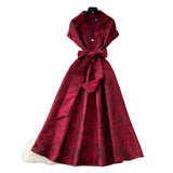 Fongt Exquisite Dress Dress Women 2025 Summer Straps To Cover Short-Sleeved Grand Dress