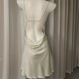 Fongt And Summer Sexy Pajamas Women Ice Silk Spliced Lace Sling With Chest Cushions Pyjamas Pure Spring And Summer