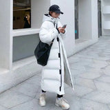 2024 Winter Warm Parka Long Women's Down Jacket Snow Coat Women Hooded Jacket Thicken Warm Elegnat Female Windproof
