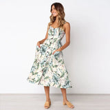 Floral Stripe Long